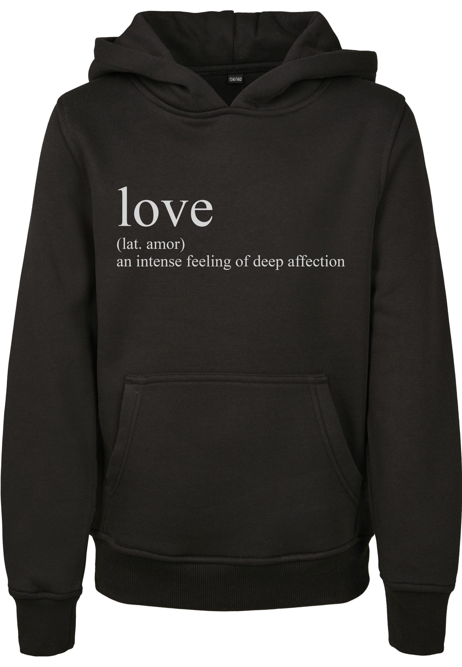 Hoodie MisterTee Herren Kids Love Definition Hoody