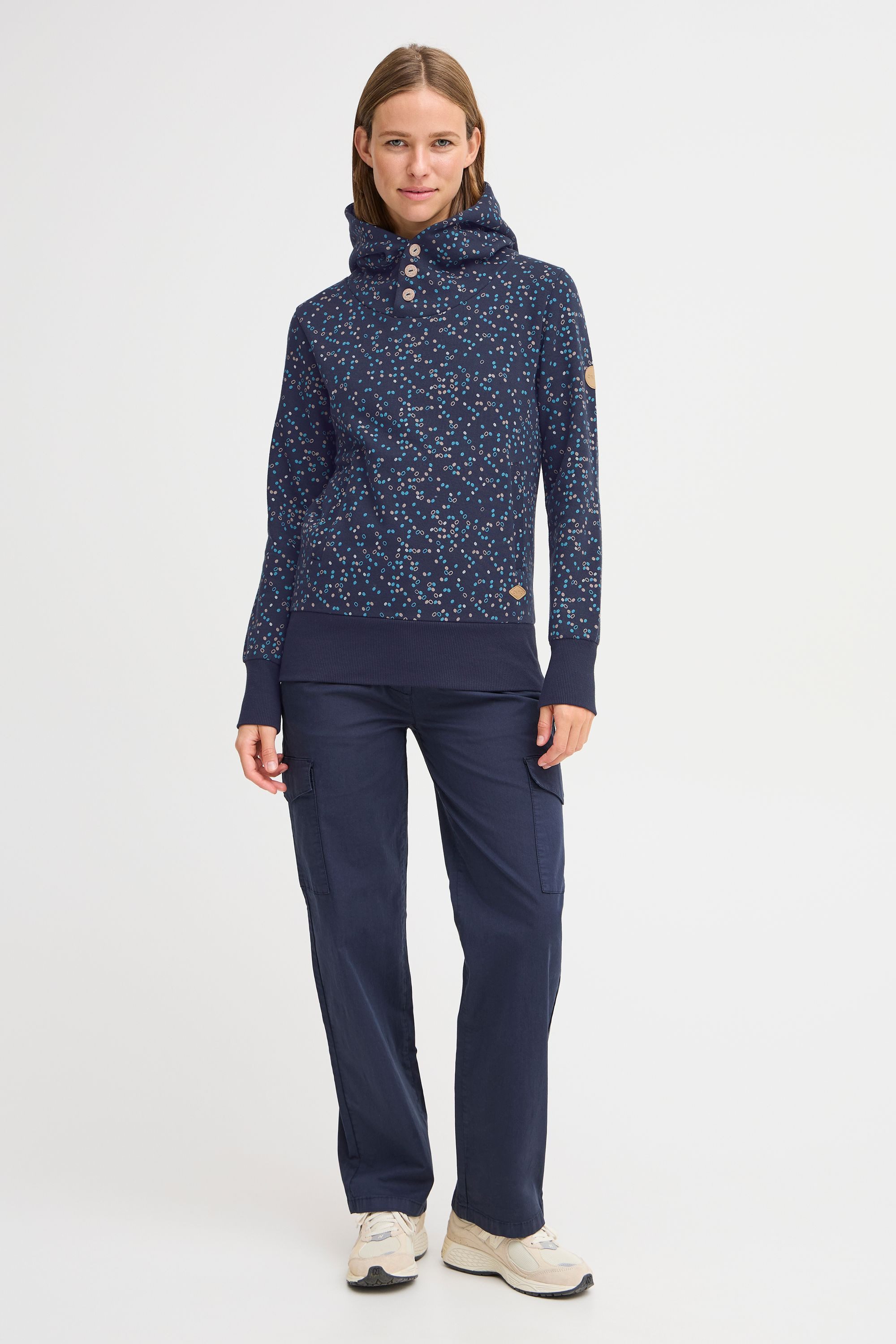 OXMO Hoodie OXBeate Modischer Pullover