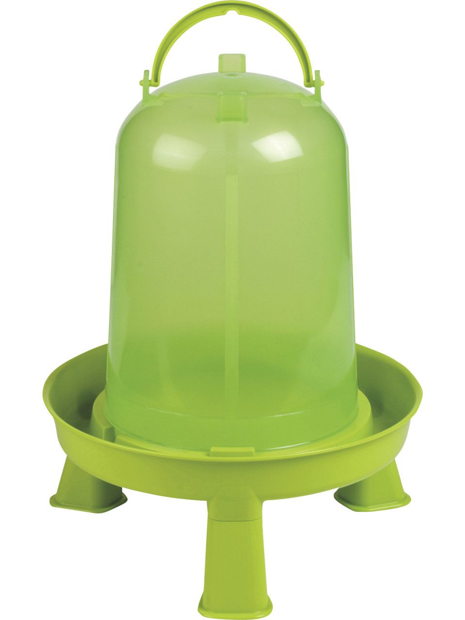Kerbl Wasserspender Kerbl Kunststoff-Tränke mit Füßen für Geflügel 5l