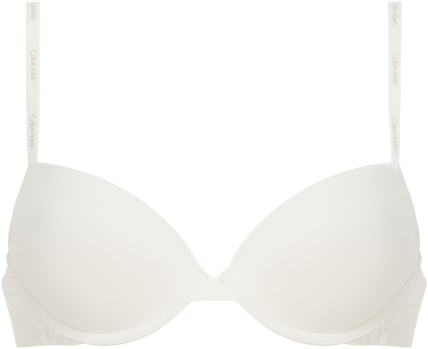 Calvin Klein Underwear Push-up-BH PUSH UP PLUNGE mit Logo-Print auf den Trägern