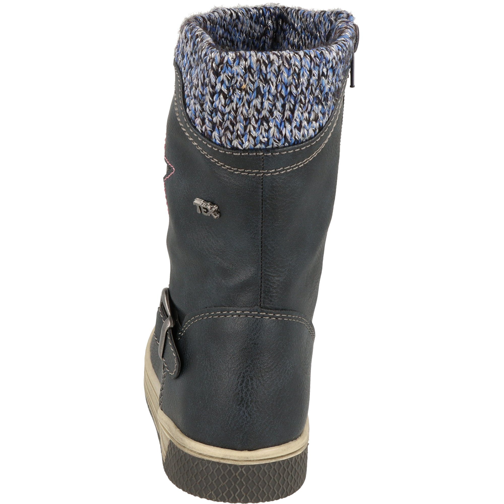 Navy Stern Indigo Tex 354-005 gefüttert Winterstiefel Schuhe Mädchen Winterstiefel Boots