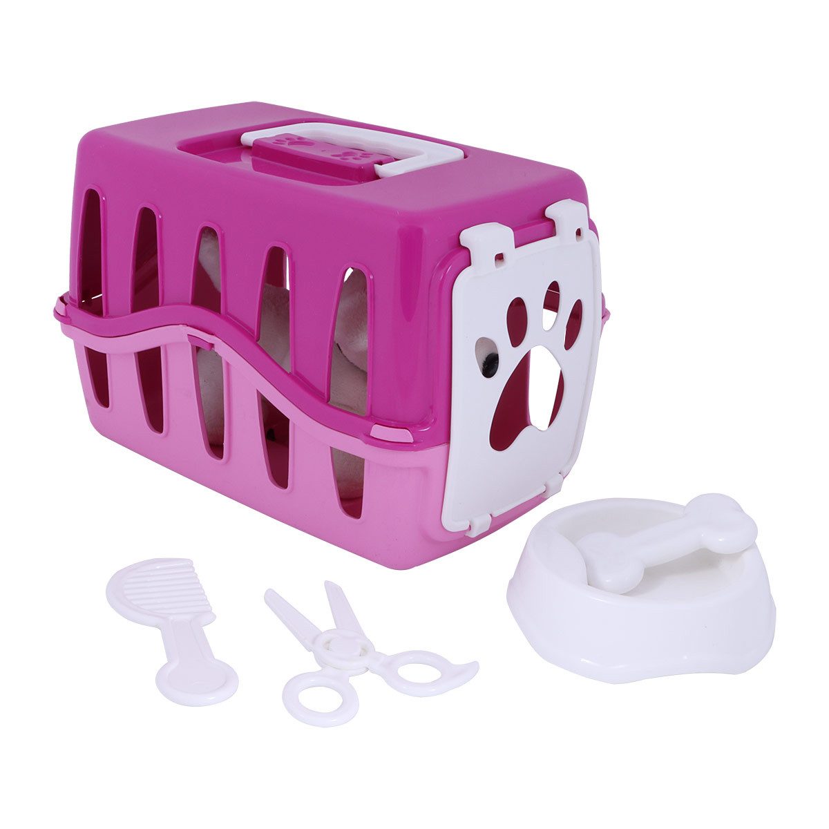 OGI MOGI TOYS Lernspielzeug Ogi Mogi „My Cute Dog“ Tierarzt-Spielset – Rosa, Rollenspiel für Kinde (1-St)