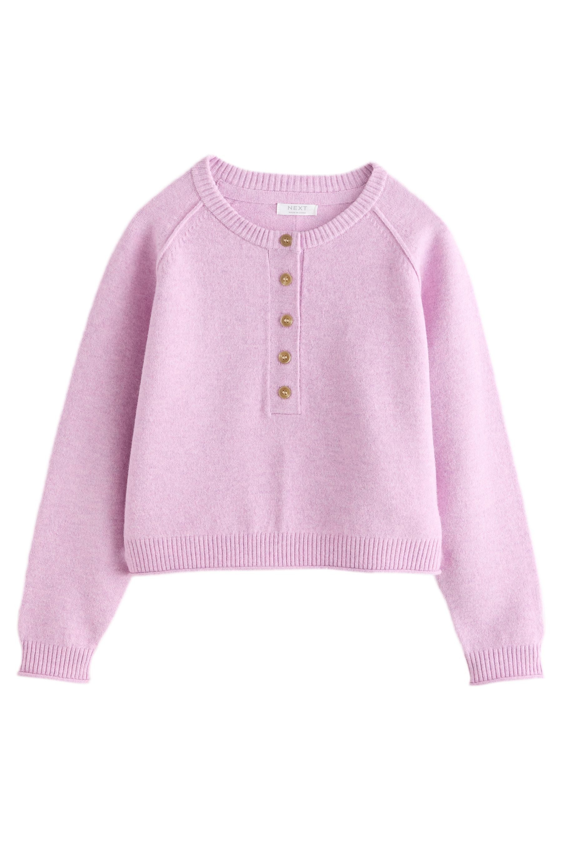 Next Strickpullover Henley-Pullover (1-tlg)