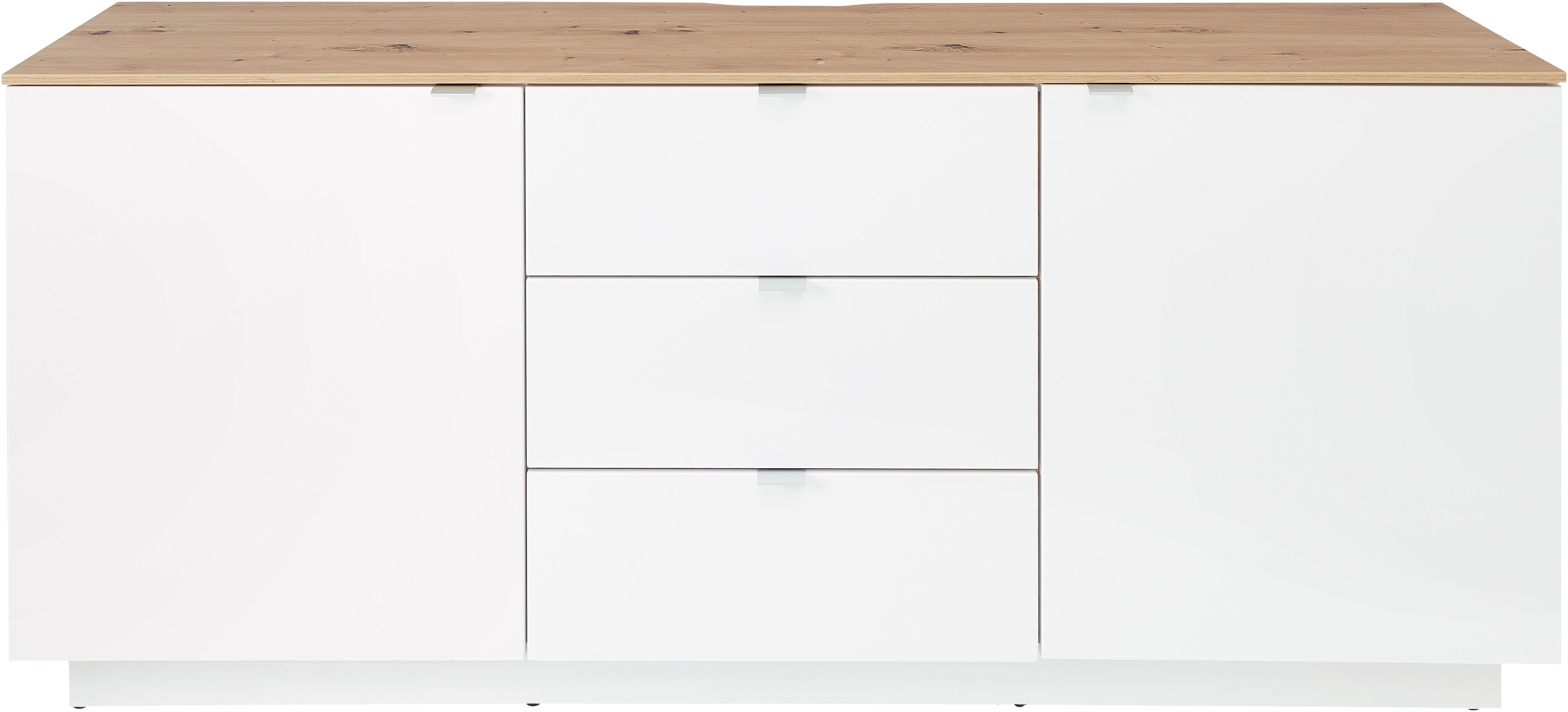 Innostyle TV-Schrank Core, TV-Sideboard Stellmaß B/H/T 180x77x44 cm (1-St) TV-Sideboard mit 2 Holztüren und 3 Schubkästen