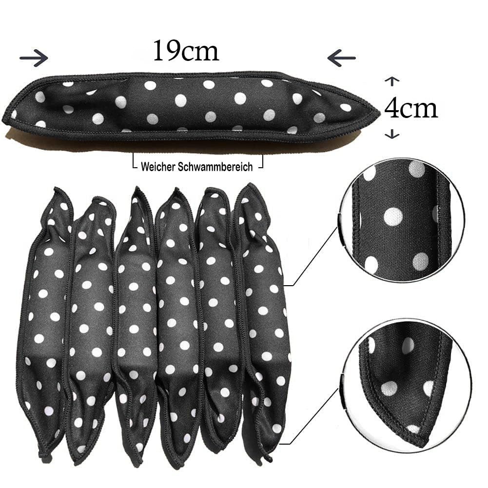 Dilara Lockenwickler Lockenwickler Haar Roller für Lange und Kurze Haare (20er Pack), 20 tlg., Drehen, trocknen, glänzen – Natürliche Locken ohne Aufwand & Hitze