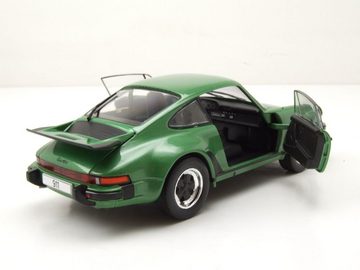 Whitebox Modellauto Porsche 911 Turbo 930 1974 grün metallic Modellauto 1:24 Whitebox, Maßstab 1:24