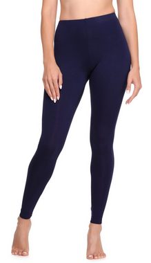 Ladeheid Leggings Damen Lange Leggings aus Viskose LA40-201 (1-tlg) elastischer Bund