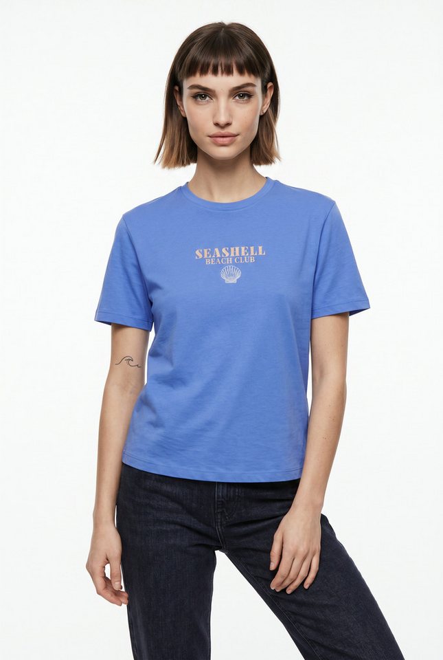 ONLY Kurzarmshirt ONLDINA S/S CLUB TOP BOX JRS Baumwolle, regular fit, Rundhals