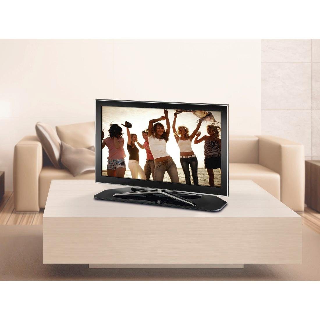 Hama TV-Drehteller, Glas, schwarz, cm, 80 Tiefe Breite cm TV-Standfuß 40