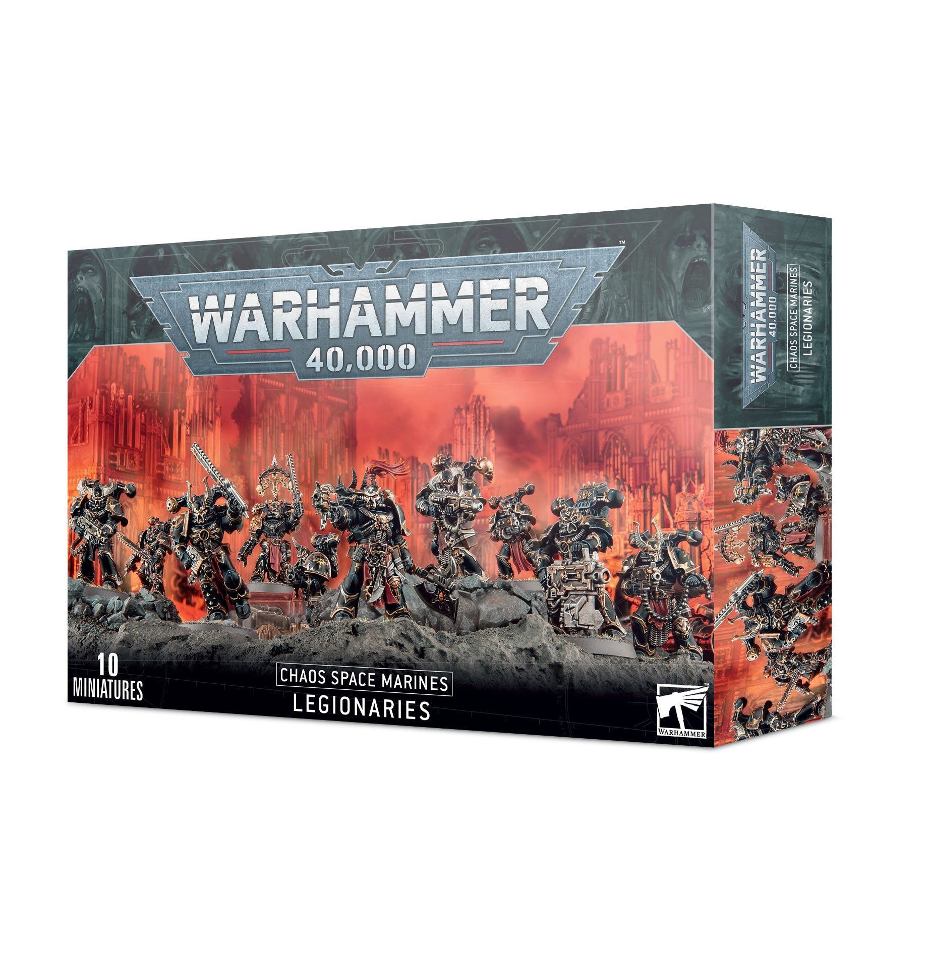 Spielfigur Warhammer 40.000 Chaos Space Marines Legionaries