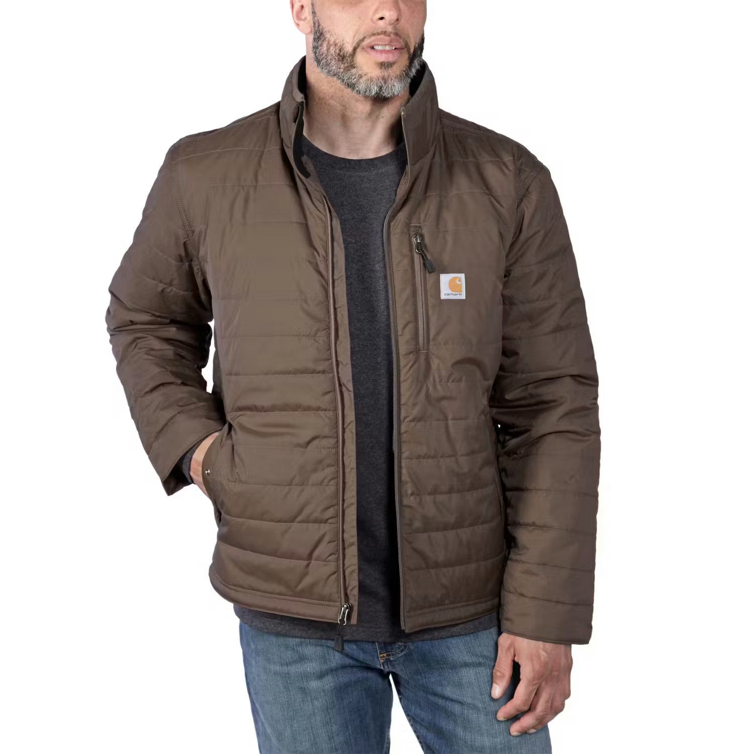 Regenjacke Herren Rain Defender Relaxed Fit Leichte Isolierte Jacke