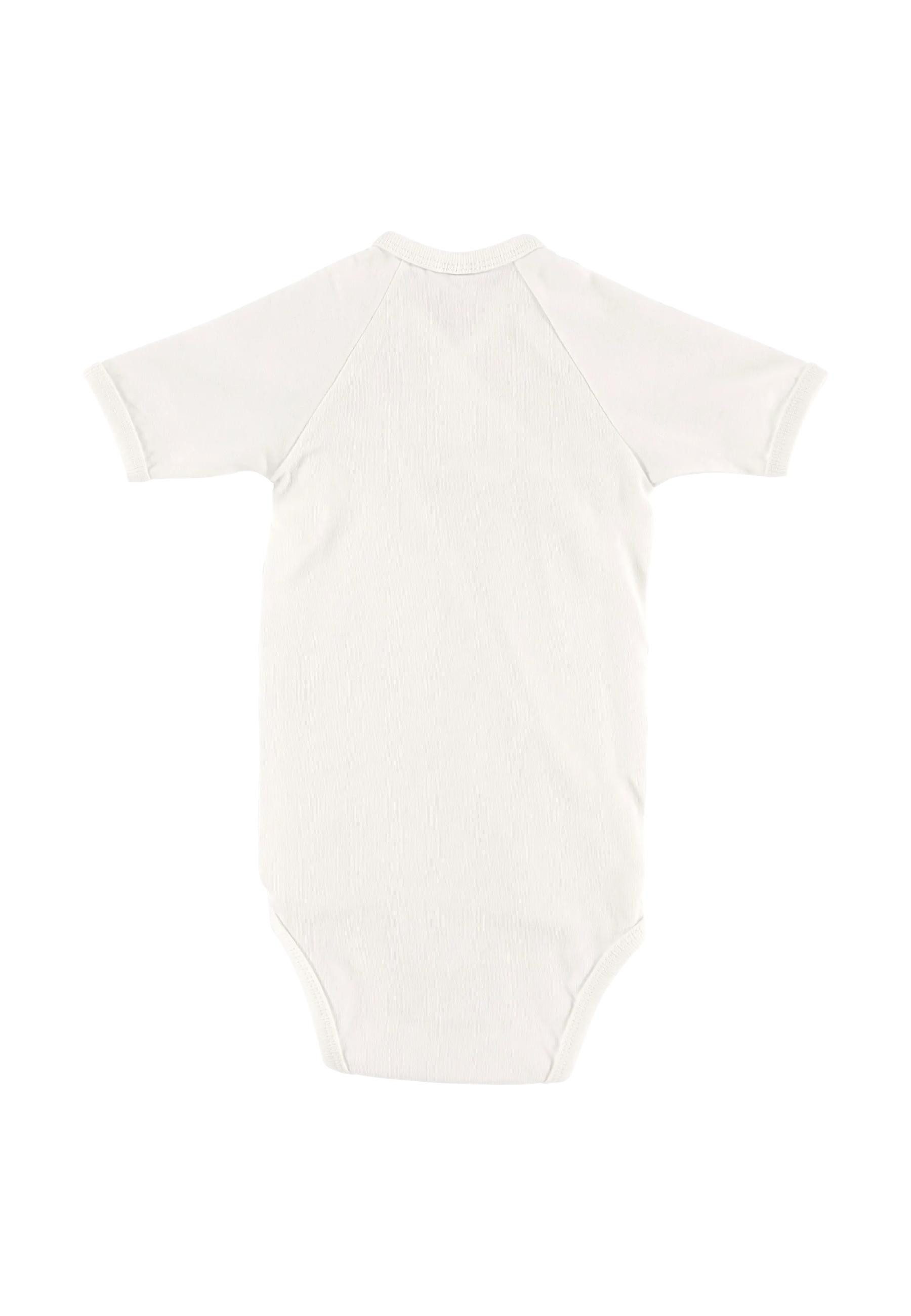 Alvi® Wickelbody Baby Bodys 2er Kurzarm (2-tlg) praktische Druckknöpfe