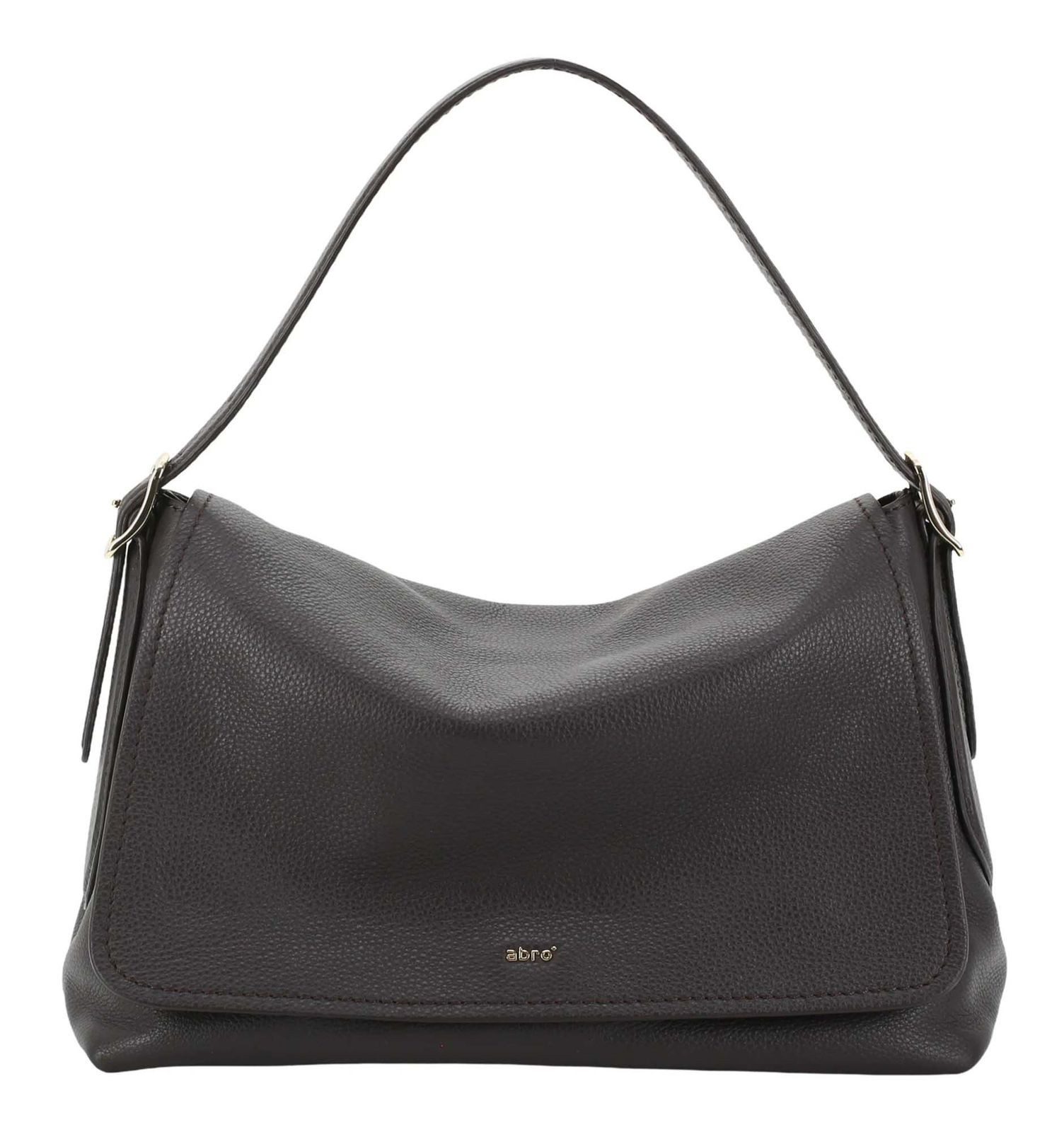 Abro Schultertasche Shoulder Bag Carina, aus echtem Leder