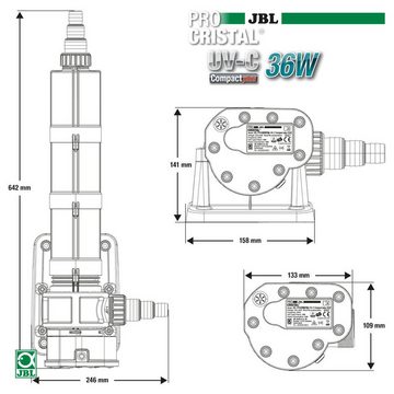 JBL GmbH & Co. KG Aquarium ProCristal UV-C Compact plus 36 W