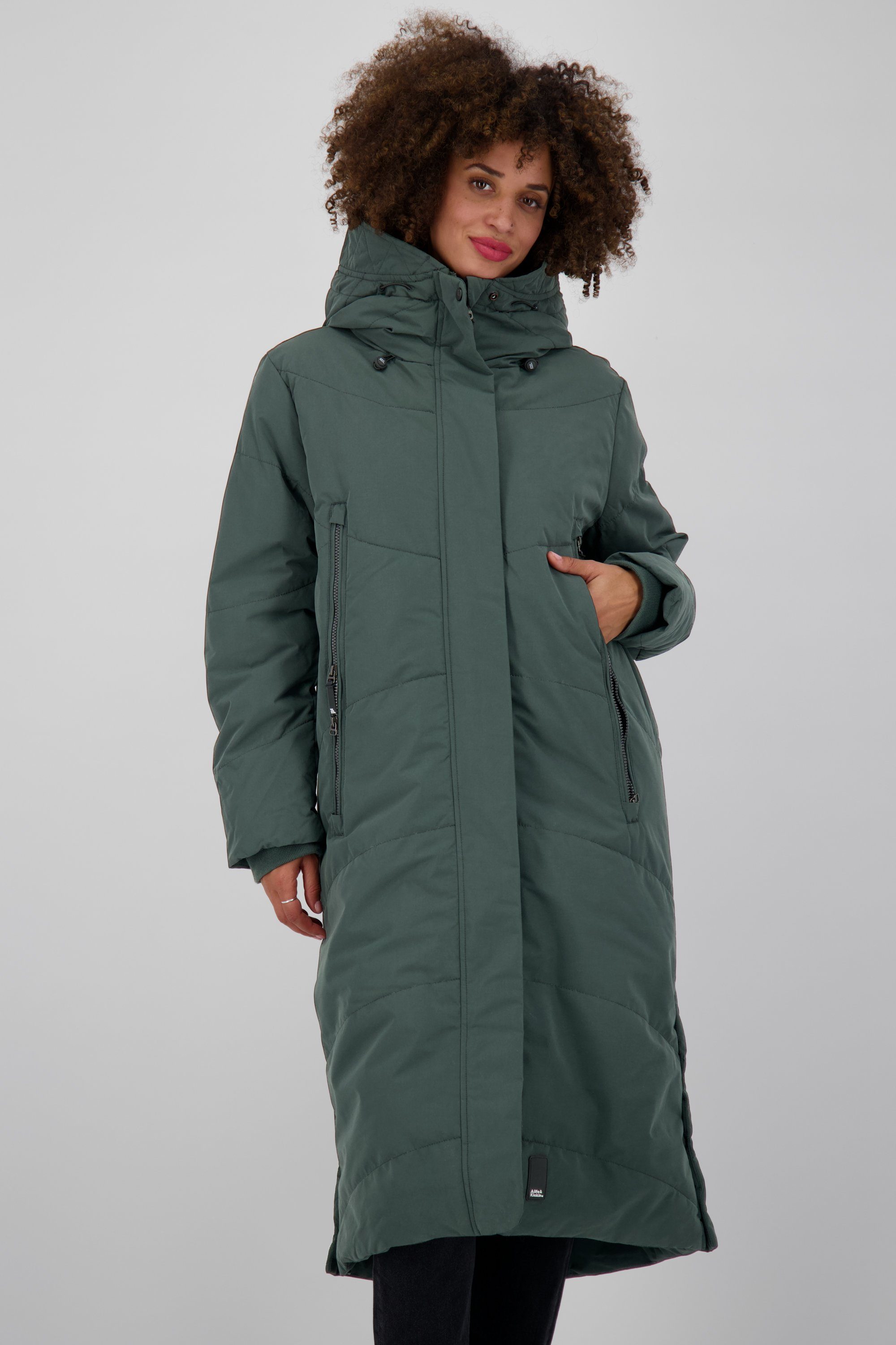 Winterjacke Parka Jacke gefütterte JunaAK Winterjacke, Kickin & forest Damen dark Alife