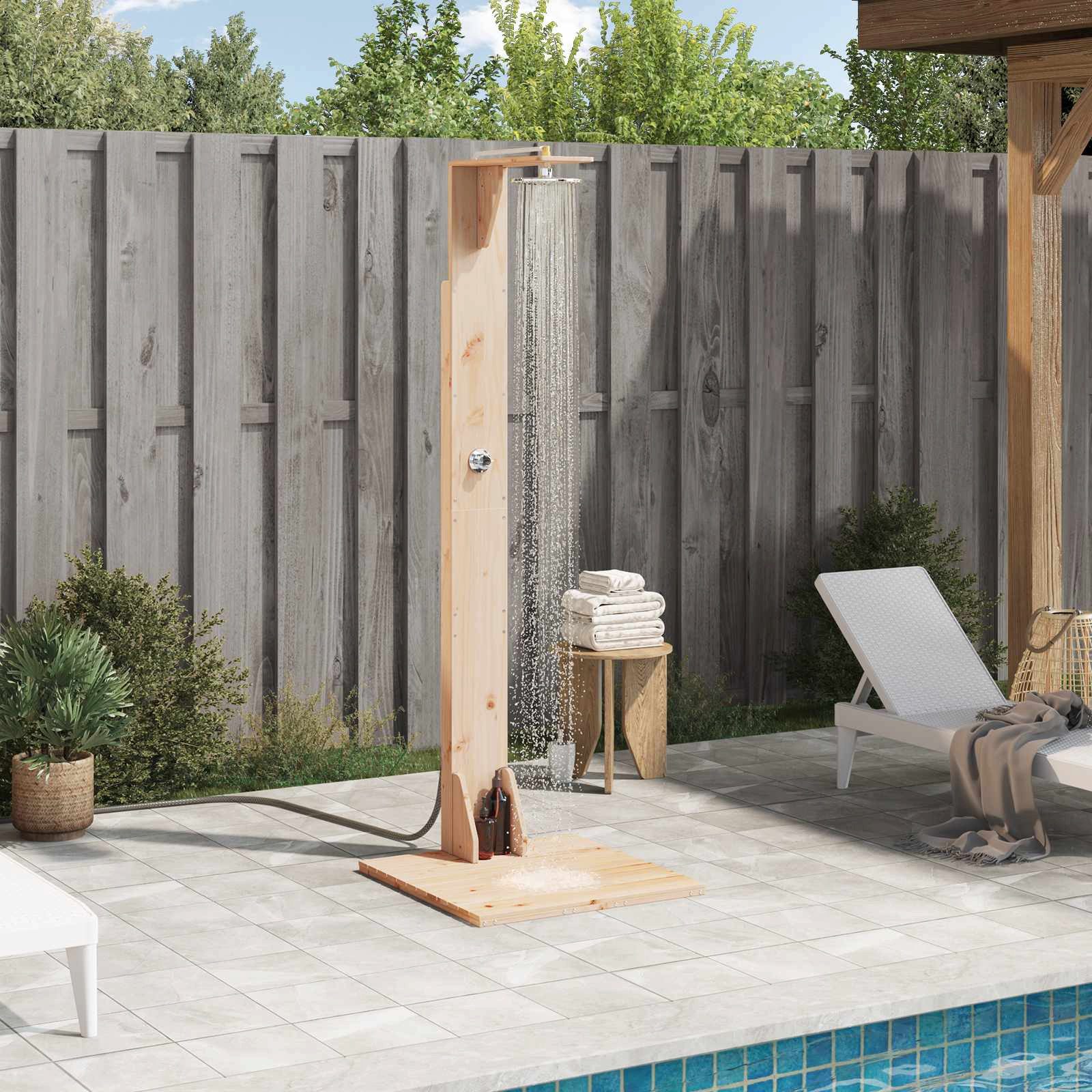 vidaXL Gartendusche