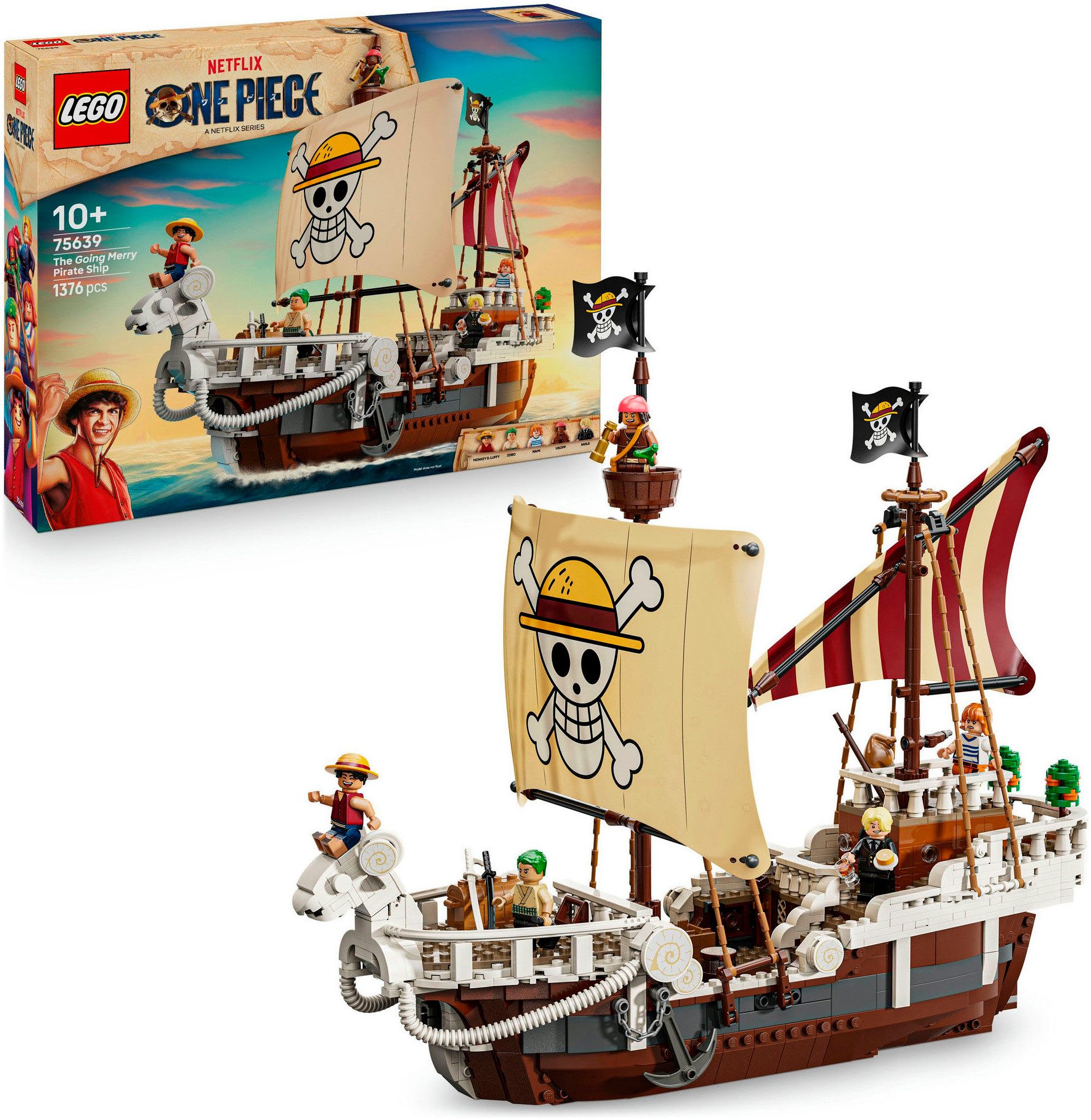 LEGO® Das Piratenschiff Flying Lamb (75639), LEGO One Piece Konstruktionssp günstig online kaufen