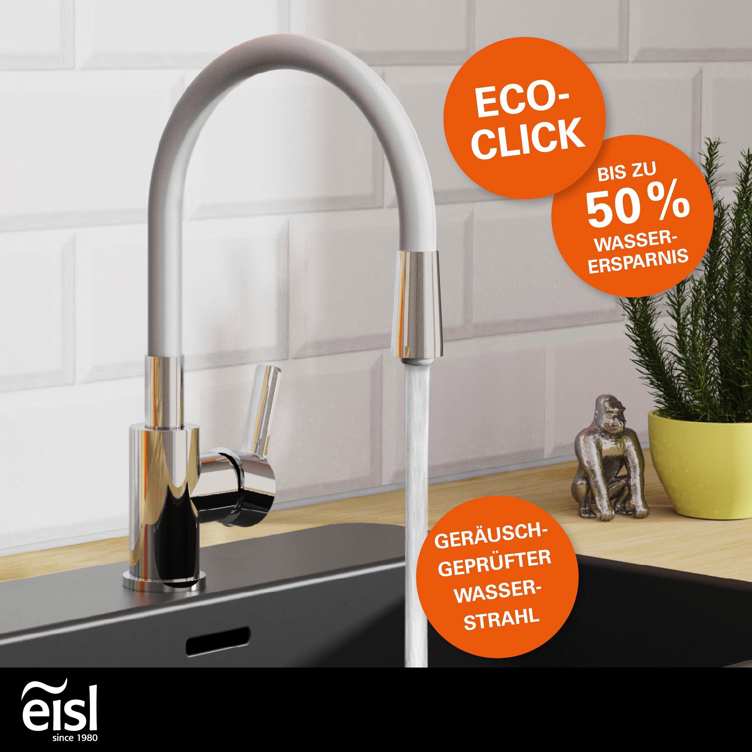 Eisl Spültischarmatur Flexo energiesparender Cold-Start, wassersparender günstig online kaufen