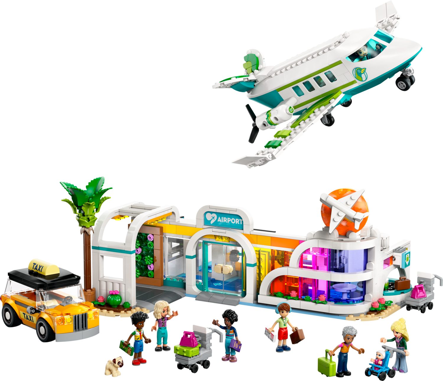 LEGO® Friends 42656 Heartlake City Flughafen mit Flugzeug Spielbausteine, ( günstig online kaufen