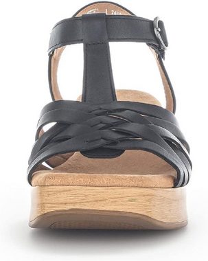 Gabor Comfort 22.723 Sandalette aus echtem Leder, in modischer Karreeform