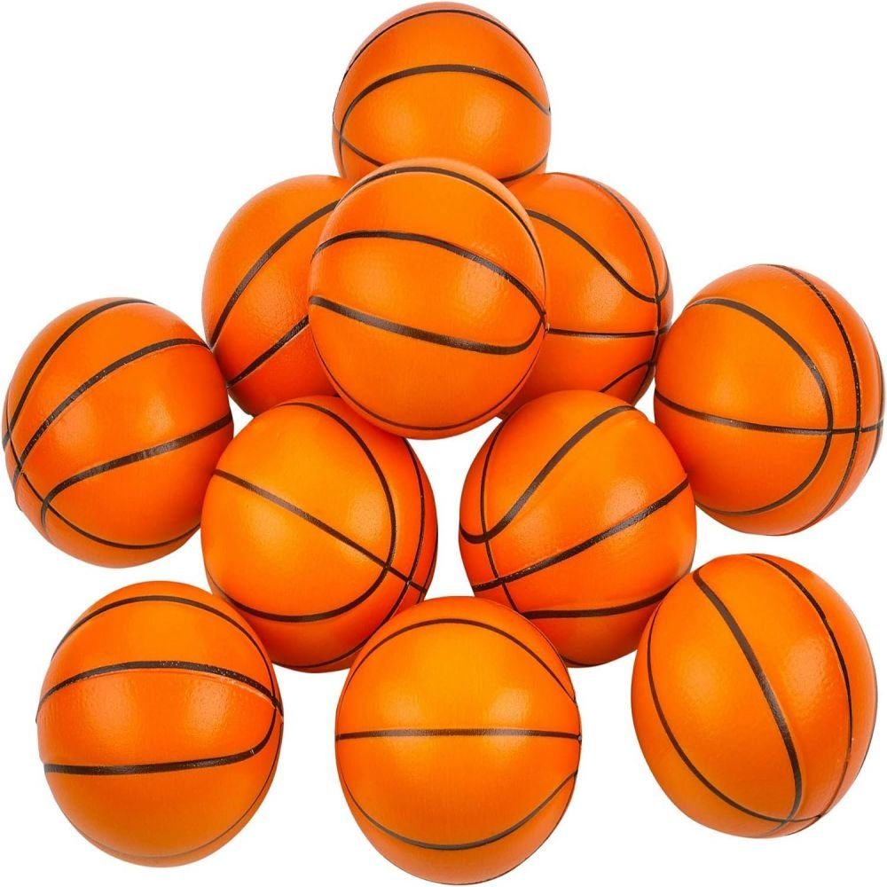 Fokelyi Softball 12 Stücke Mini-Basketball-Stressbälle für Kinder