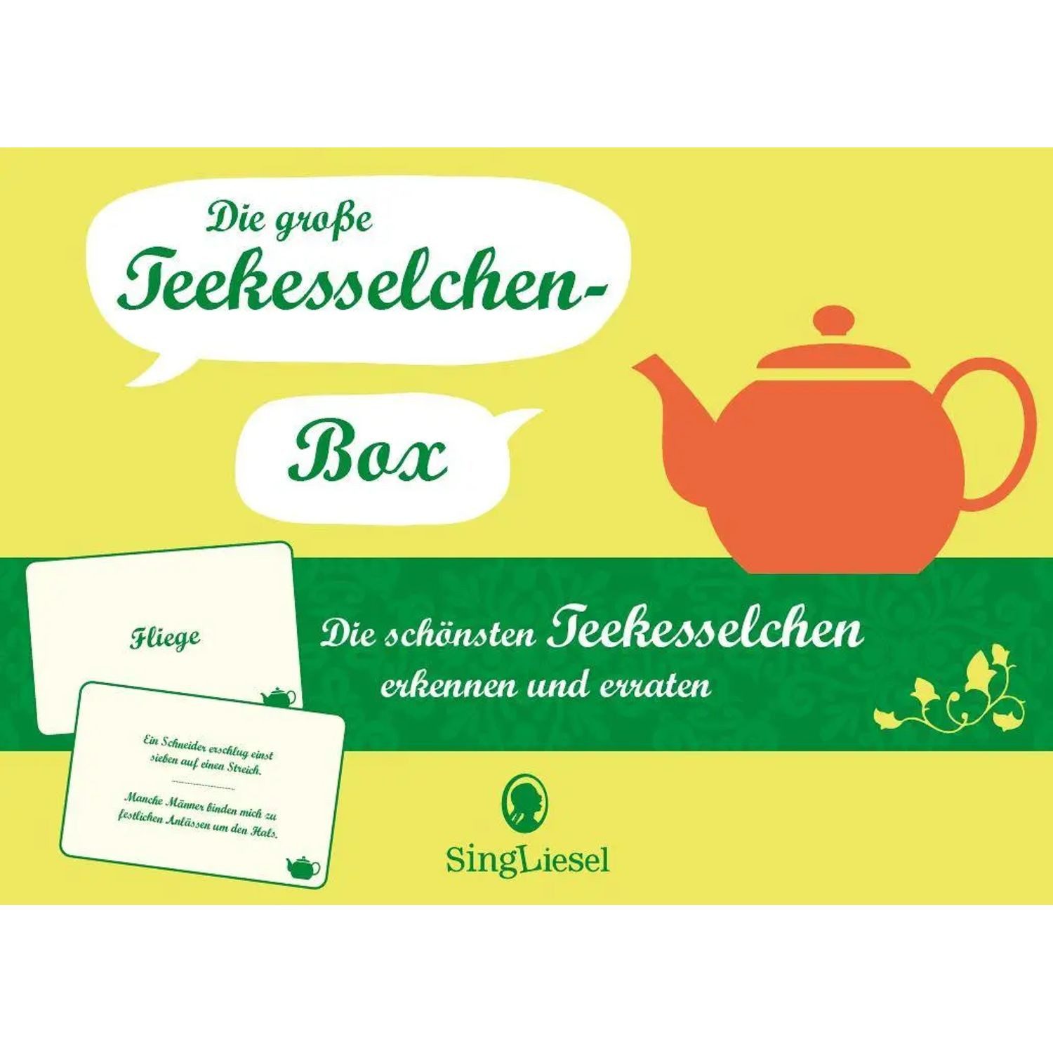 Spiel Die große Teekesselchen-Quiz-Box für Senioren. Der...