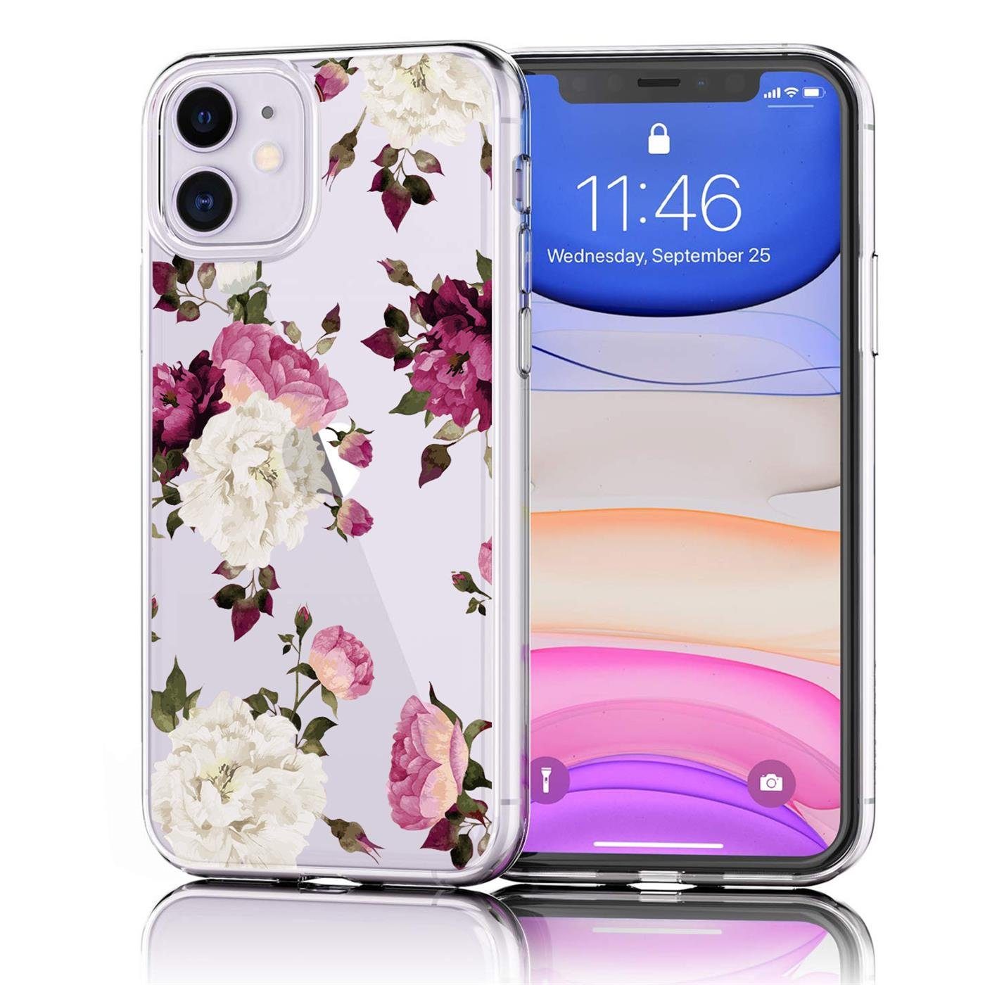 CoolGadget Handyhülle Handy Case Silikon Motiv Series für Apple iPhone 11 6,1 Zoll, Hülle mit hochauflösendem Muster für iPhone 11 Schutzhülle