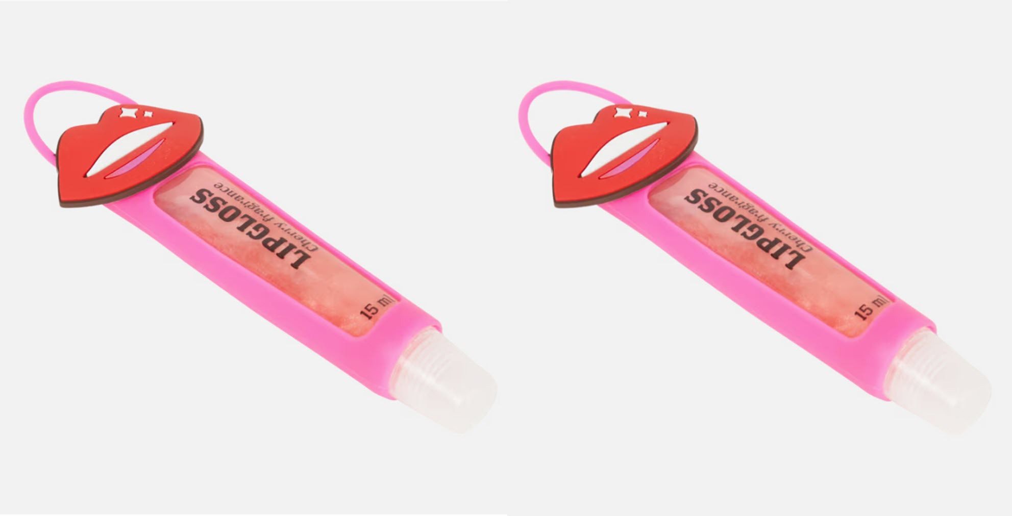 Spectrum Lipgloss 2 Stück Lipgloss in Silikonhalter je 15 ml, 2-tlg.