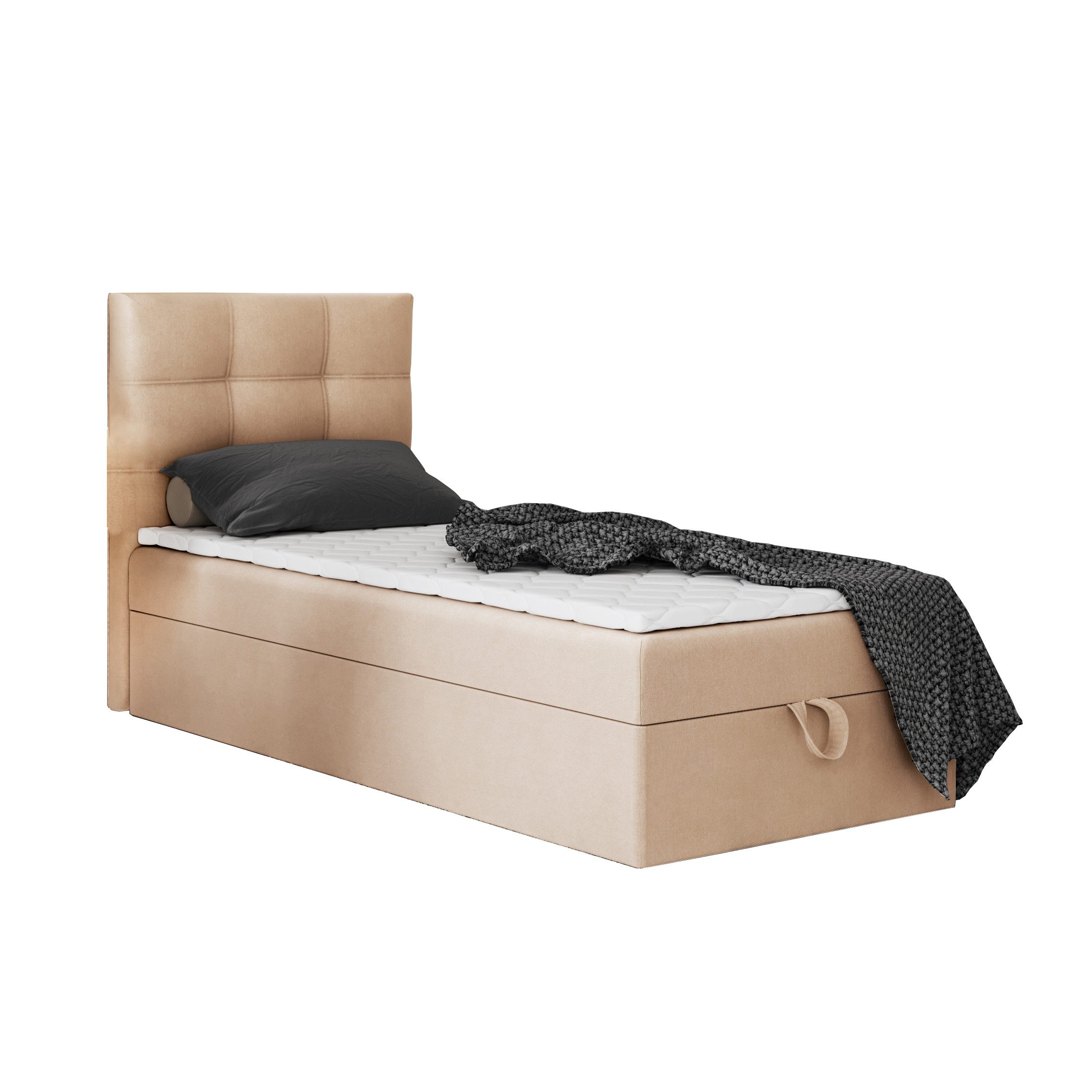 Godre Boxspringbett mit Bettkasten EWORA MINI günstig online kaufen