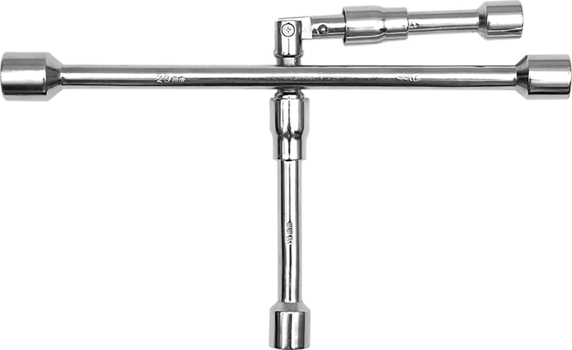 TRIZERATOP Ключ для колесных гаек Ключ для колесных гаек 17x19 / 21x23 klappbarer Radschlüssel, Radkreuz (komplett)