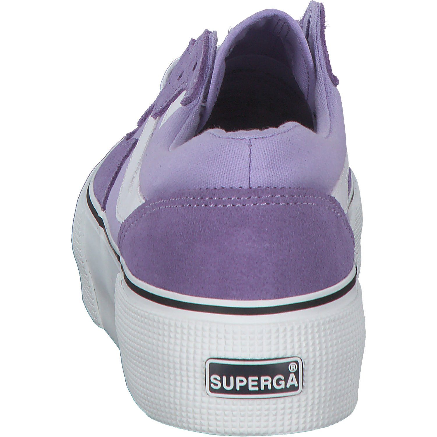 violet S1151MW white Colorblock Superga 3041 (19801313) Revolly lilla Schnürschuh Superga