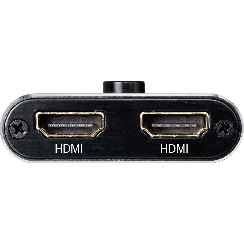 SpeaKa Professional SpeaKa Professional SP-BDS-120 1+2 Port HDMI-Switch UHD 4K @ 60 Hz Netzwerk-Adapter – Bild 2 von 5