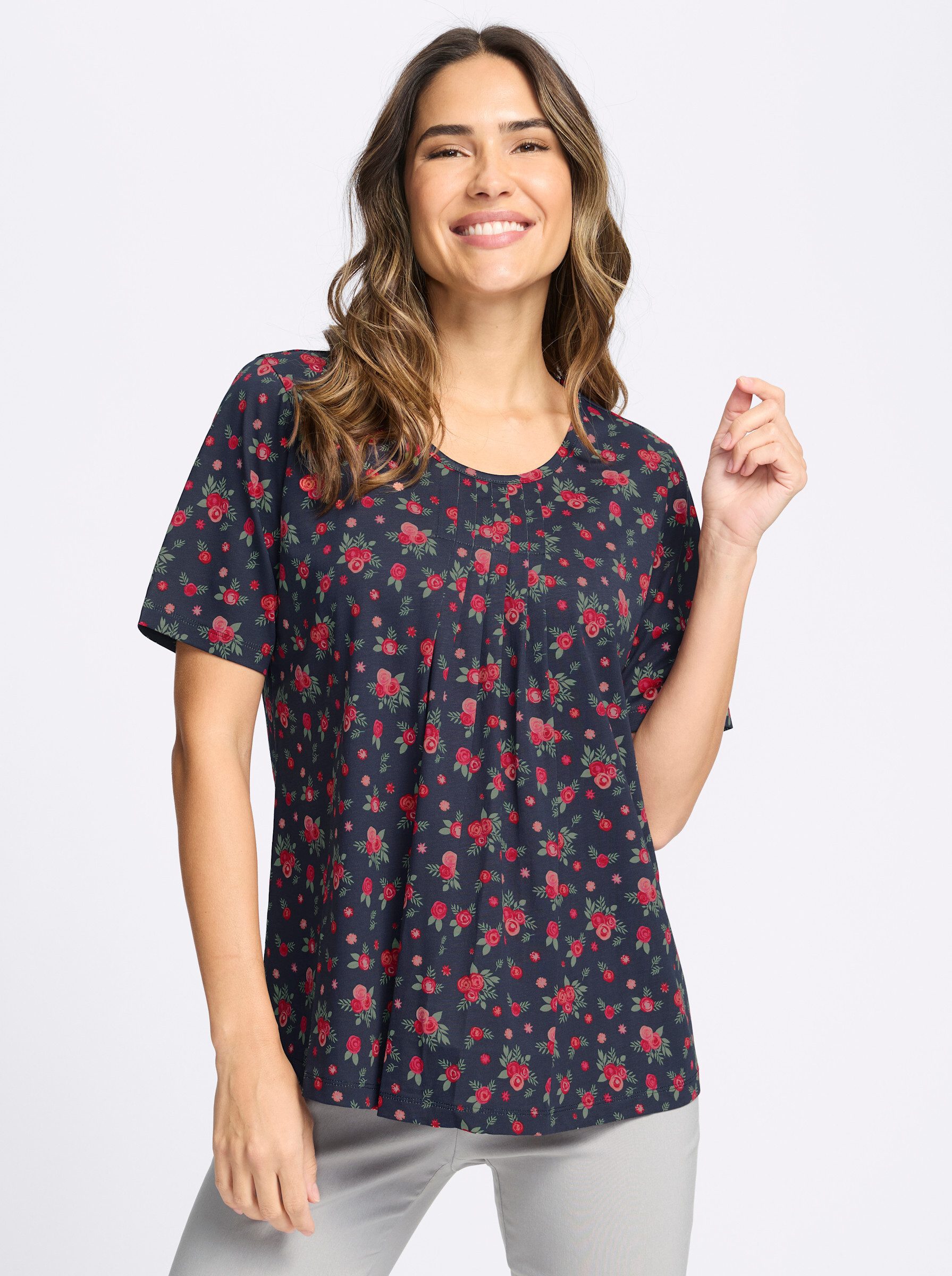 Sieh an! T-Shirt Kurzarm-Shirt Kurzarm – Bild 2 von 5
