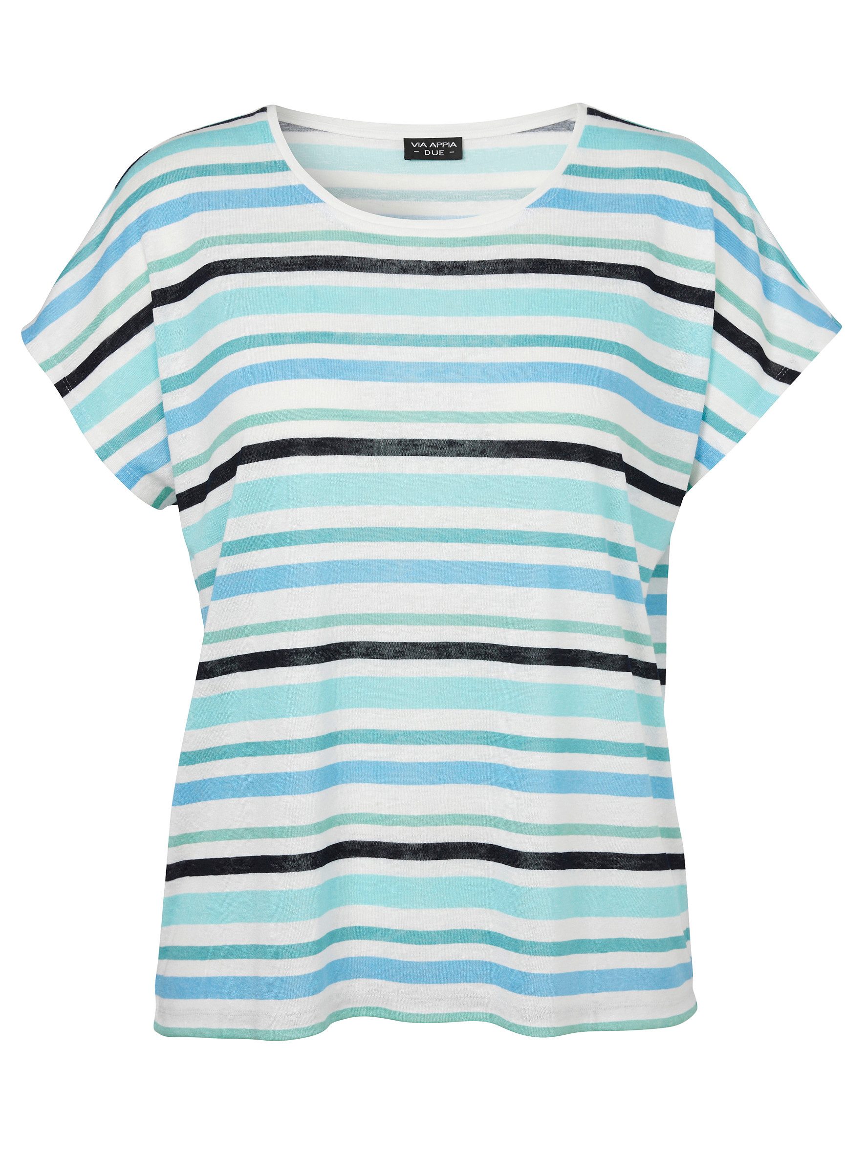 VIA APPIA T-Shirt T-Shirt Rundhals 1/2 Arm Druck