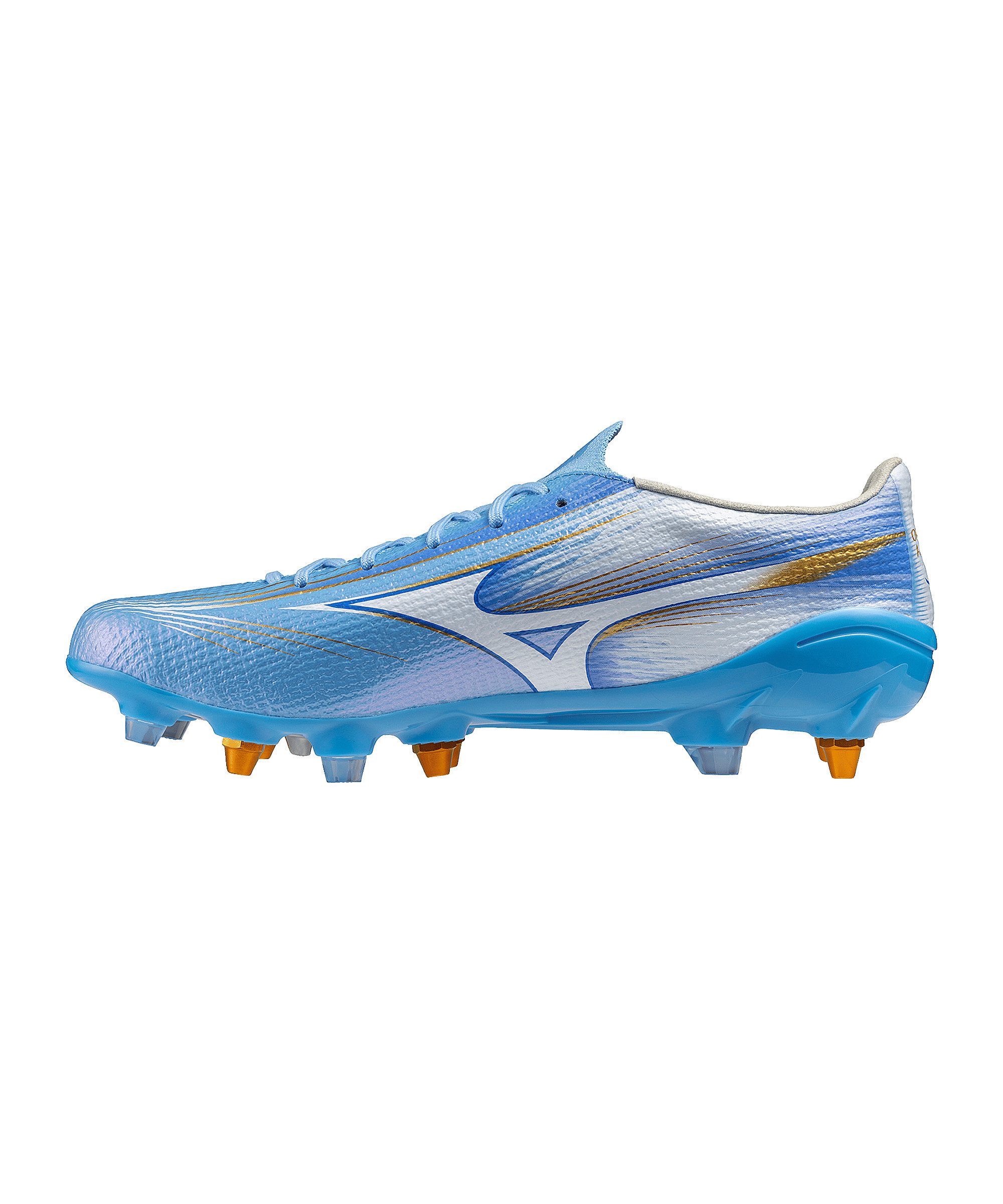 Mizuno Mizuno Alpha III Japan Mix SG Prism Weiß Unisex Fußballschuh