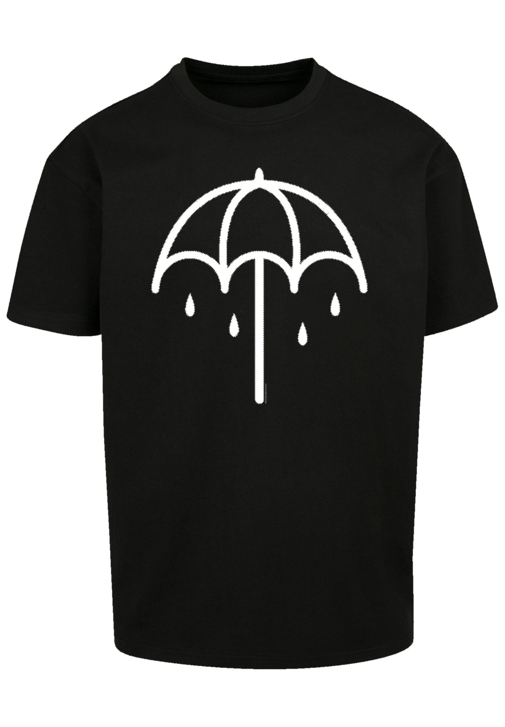 Premium F4NT4STIC Band DARK Rock-Musik, BMTH Band Metal T-Shirt Qualität, Umbrella 2 schwarz