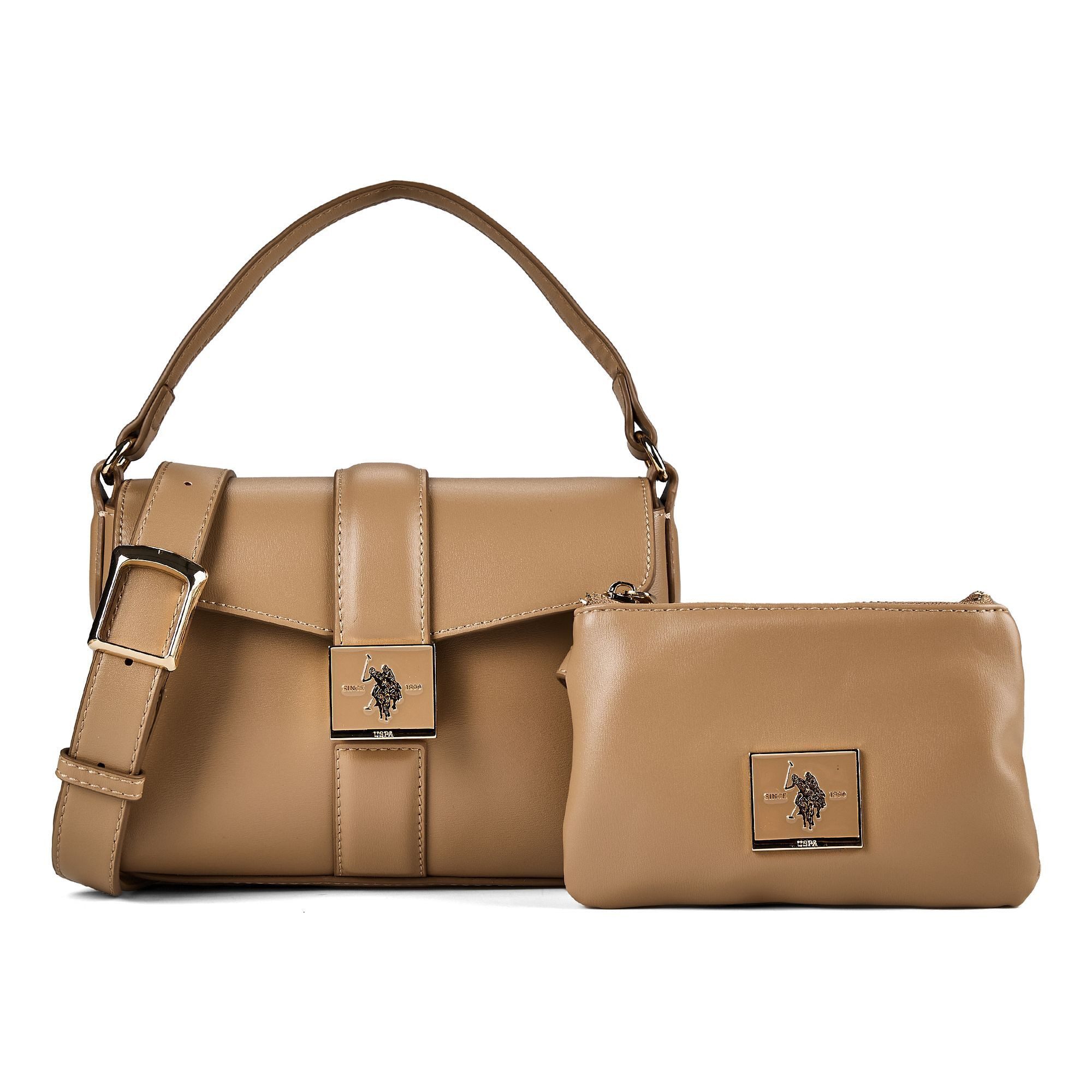 U.S. Polo Assn. Schultertasche Margaret, Polyurethan