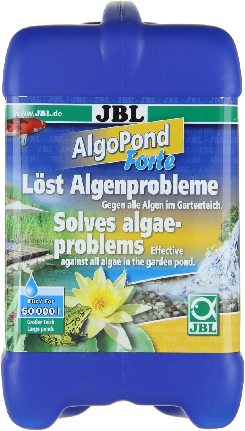 JBL GmbH & Co. KG Aquariumpflege JBL AlgoPond Forte 2,5 L Wasseraufbereiter