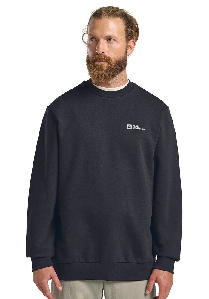 Jack Wolfskin Langarmshirt ESSENTIAL CREWNECK M günstig online kaufen