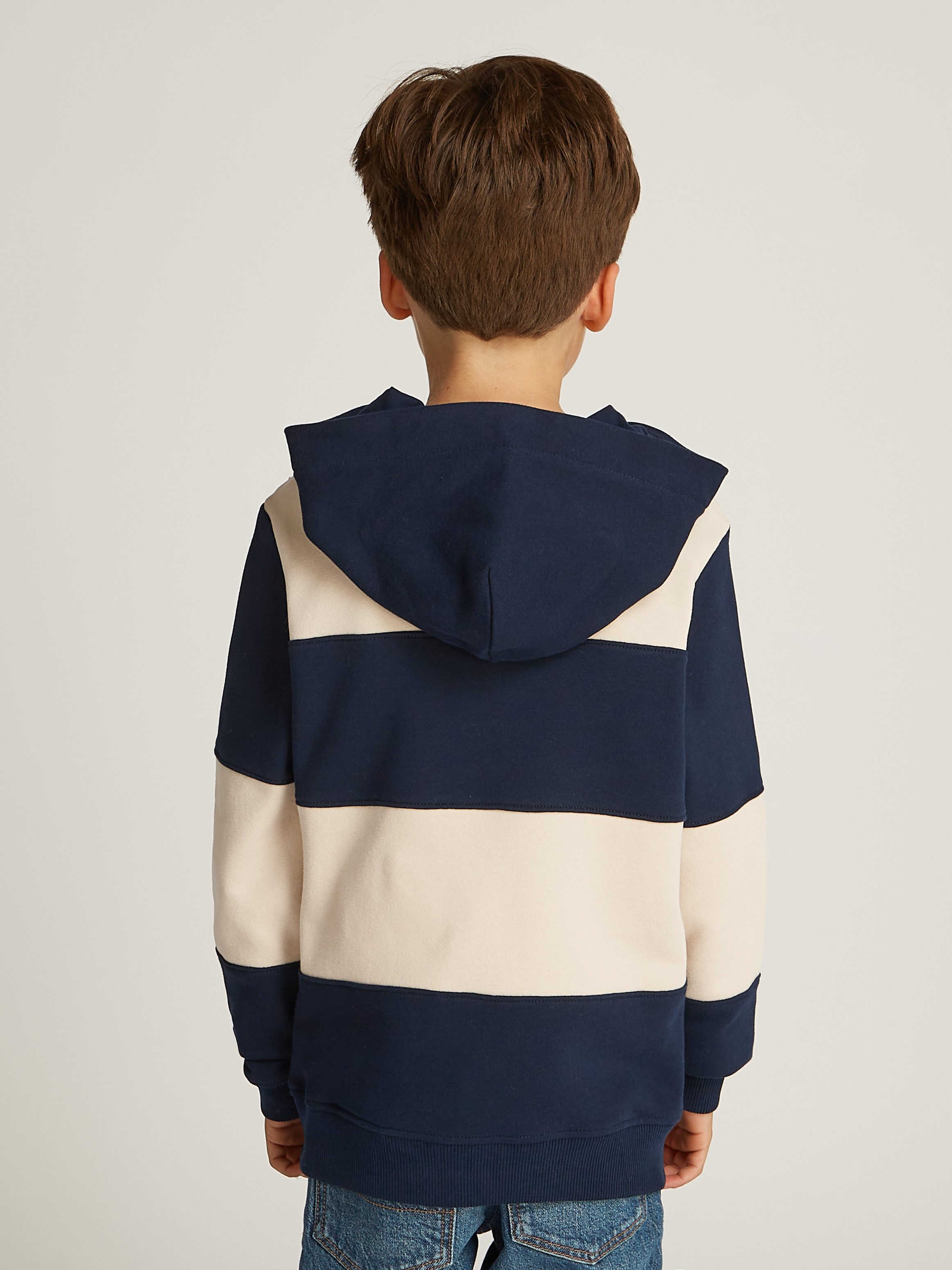Tommy Hilfiger Kapuzensweatshirt STRIPED REG HOODIE günstig online kaufen