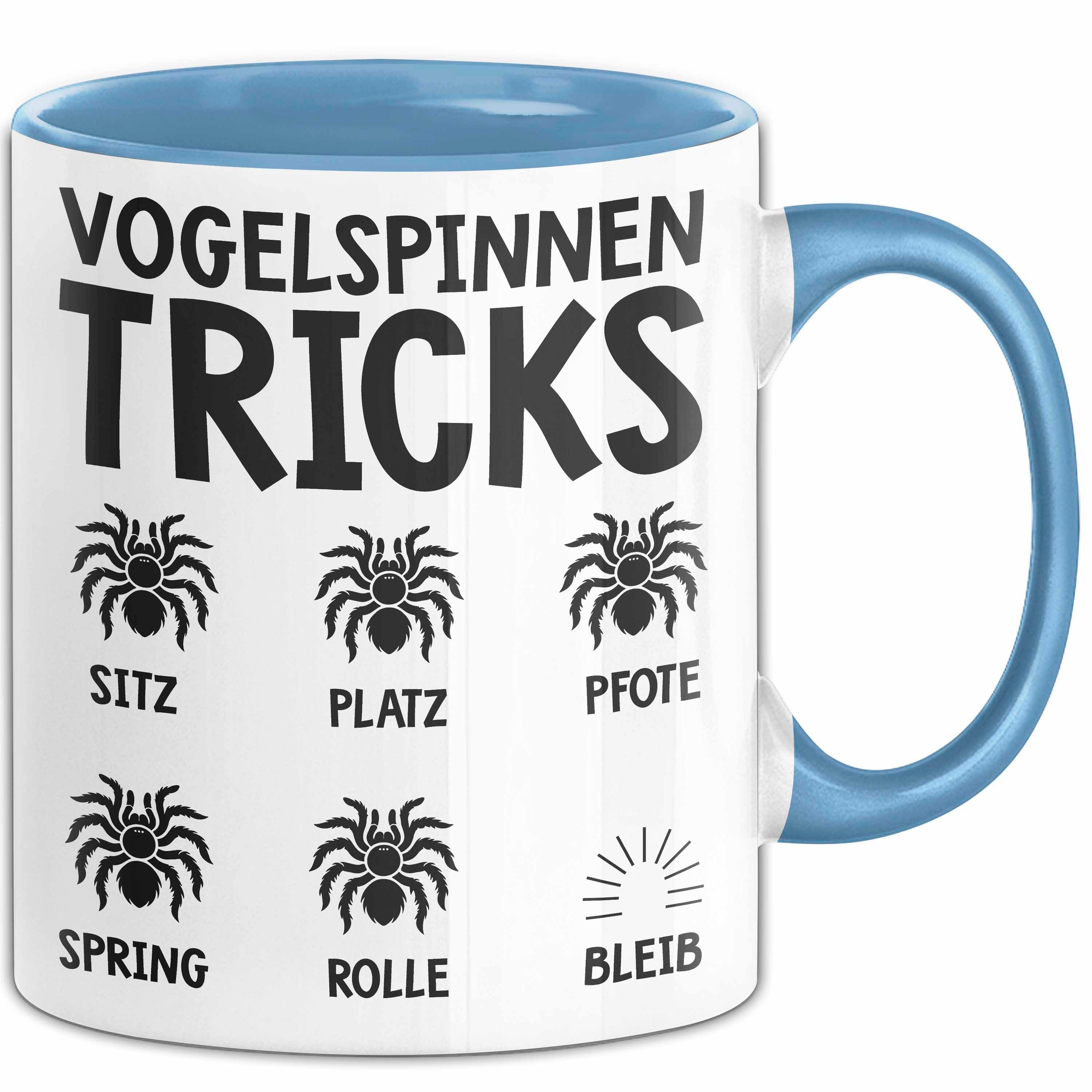 Trendation Tasse Spinne Vogelspinne Tier Tasse Geschenk Lustige Geschenkidee Spruch V