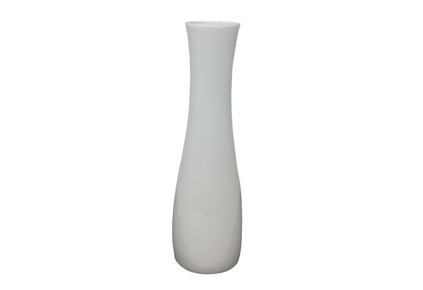 CreaFlor Home Dekovase Weiß, Durchmesser 8 cm