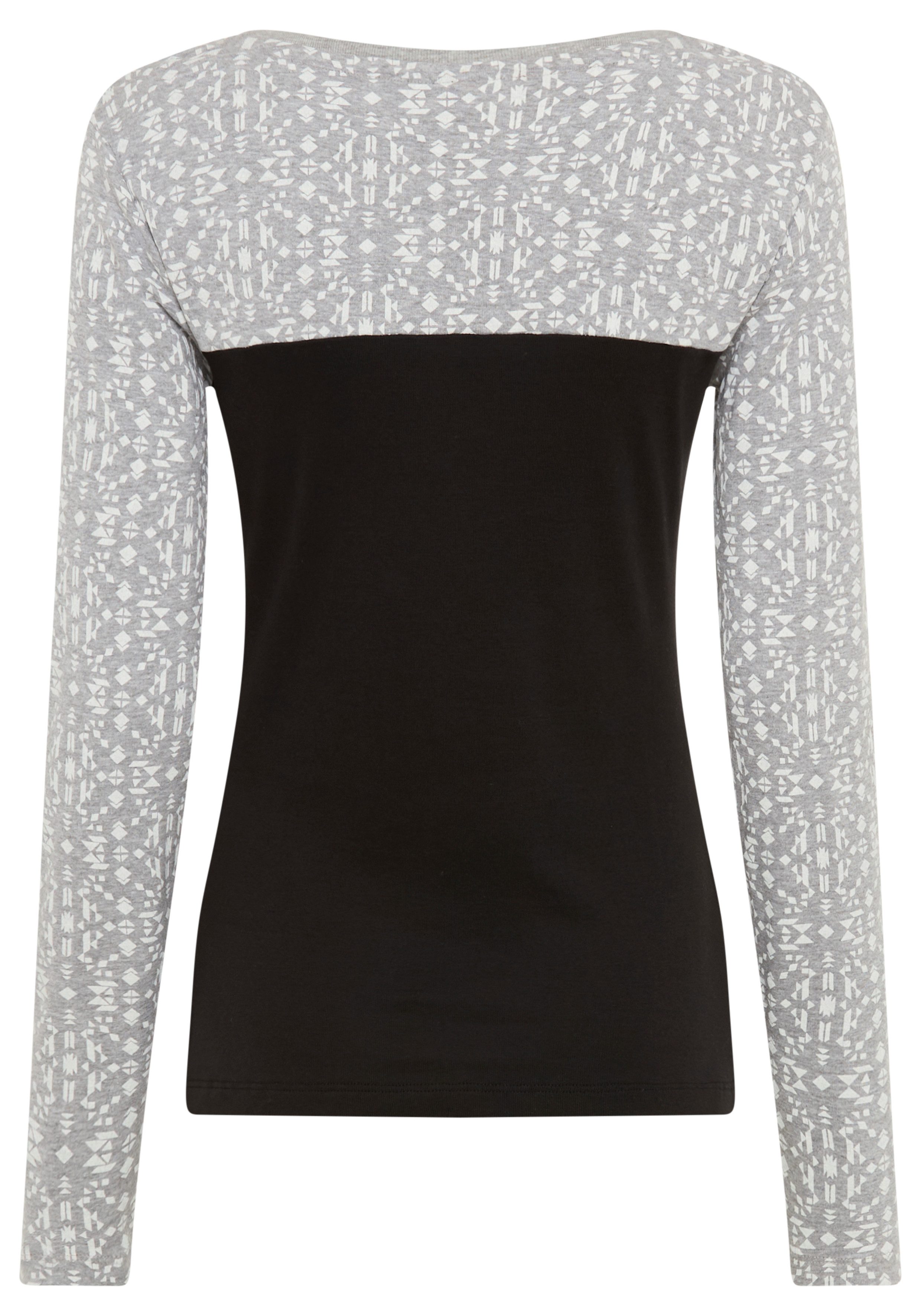 KangaROOS Langarmshirt mit Print