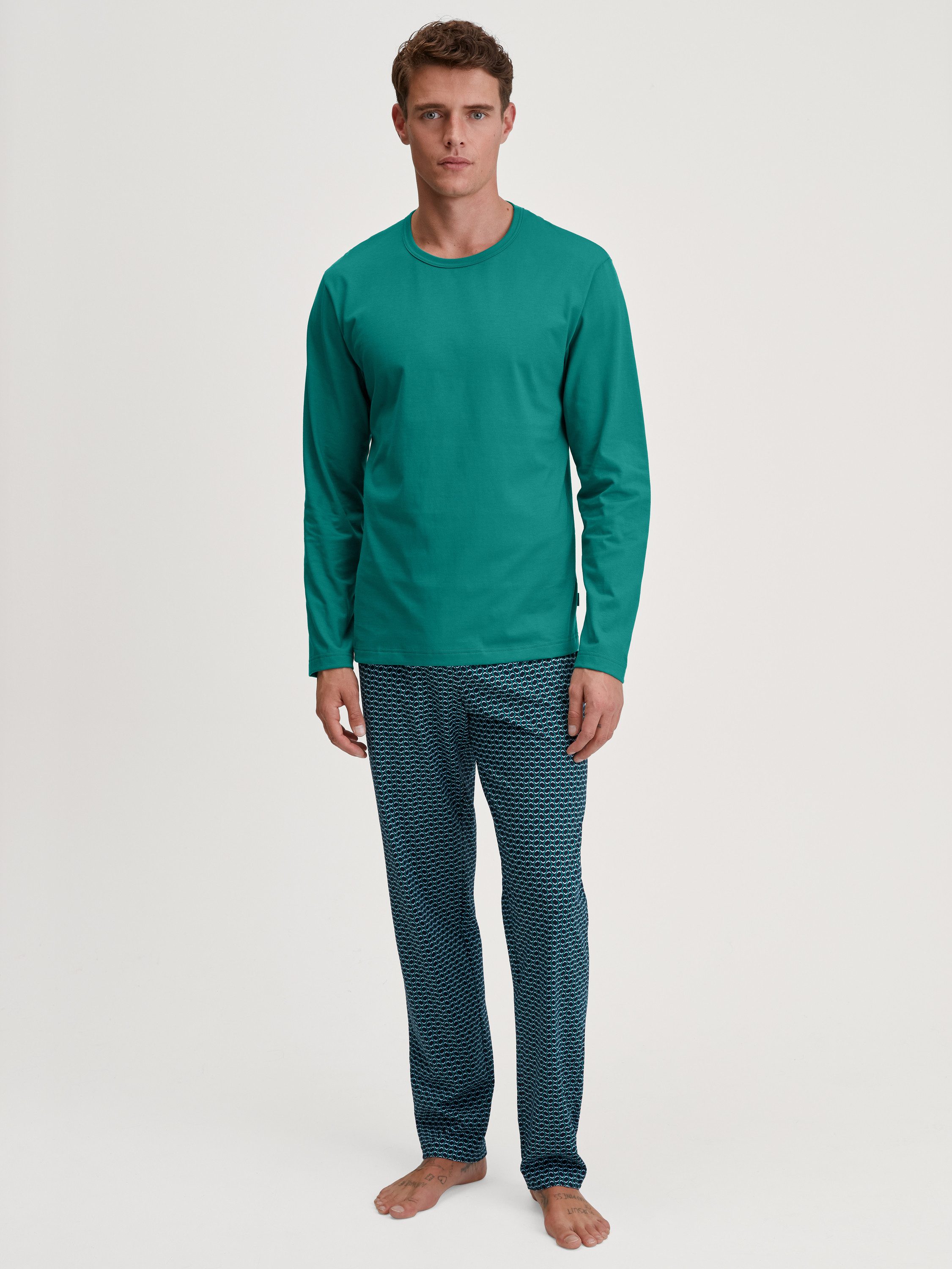 CALIDA Pyjama Cotton Special Herren (2 günstig online kaufen
