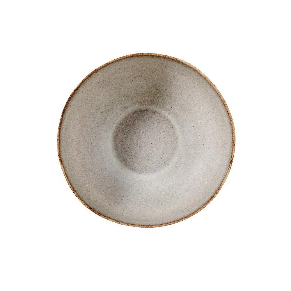 Bloomingville Müslischale, Keramik D:15cm beige Keramik, Grau H:8cm