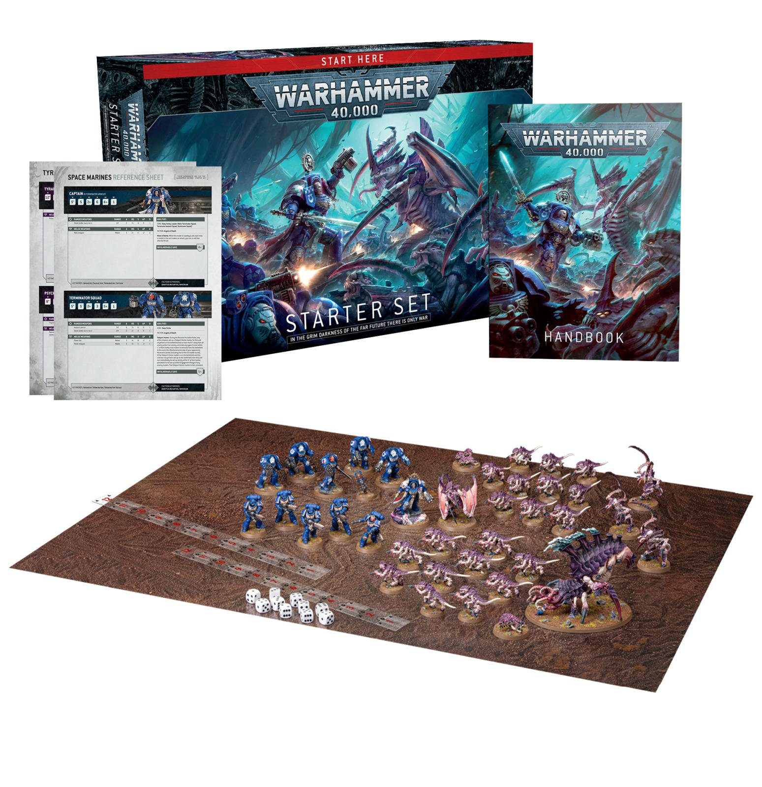 Modellbausatz Warhammer 40.000 Starter Set (Deutsch)