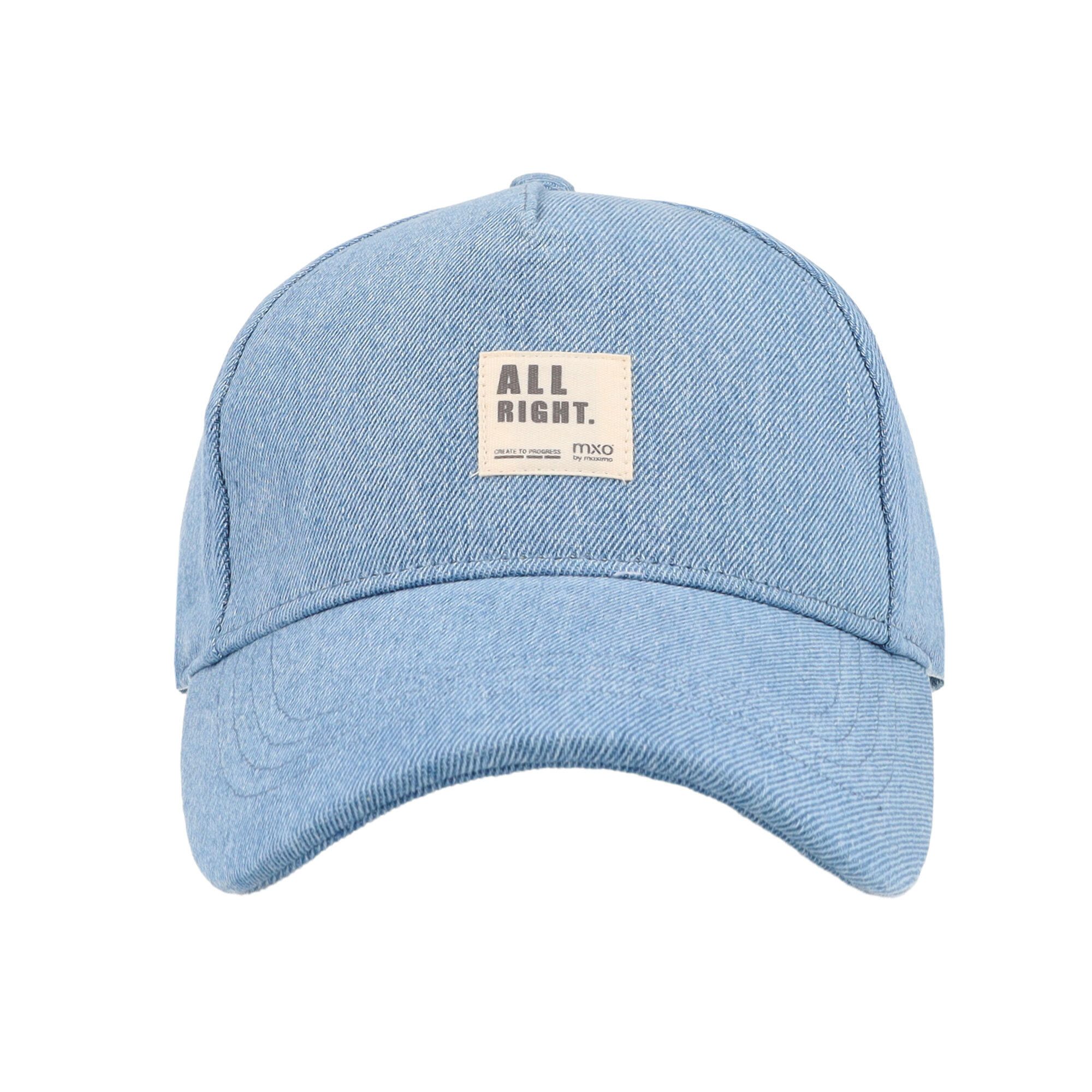 MAXIMO Baseball Cap KIDS-Cap, Jeans Klettverschluß (1-St)