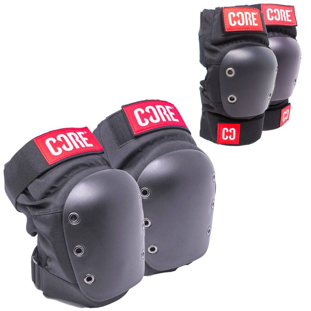 Core Action Sports Protektoren-Set Set Protektoren Schwarz Combo Core Knie/Ellenbogen