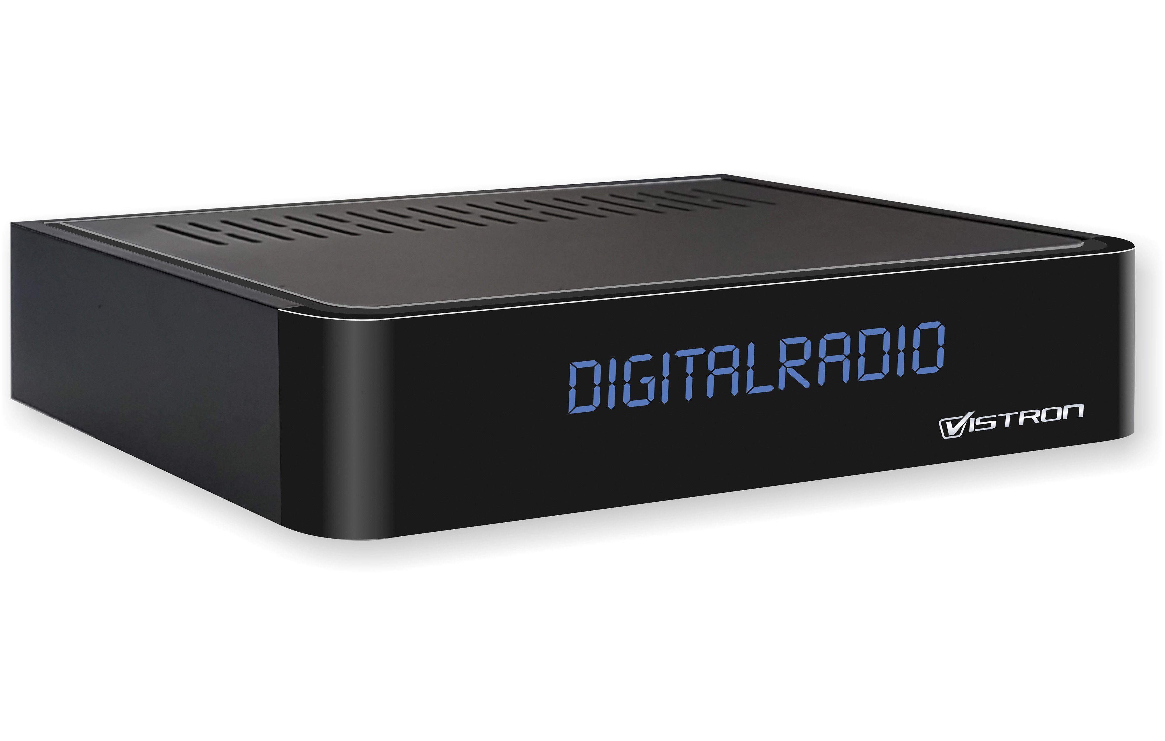Vistron VT855-N Kabelradio (DVB-C) Tuner (für Stereoanlagen, Toslink, Audio R/L, ANT IN)