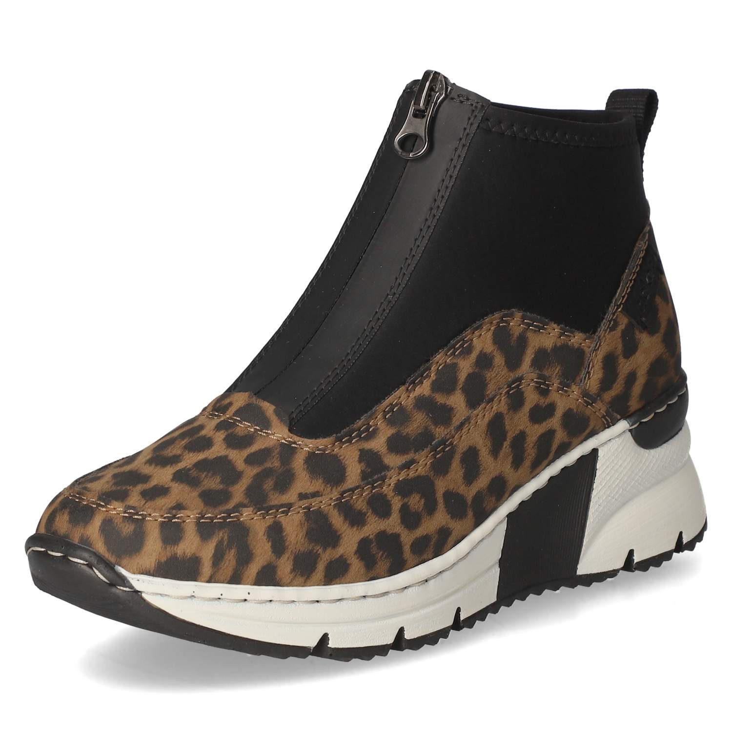 Rieker Rieker N6352-90 Damen Textil & Synthetik mehrfarbig Schlupfstiefel günstig online kaufen
